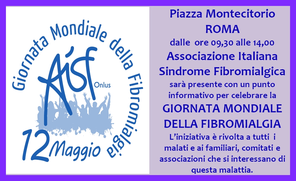 Poster Giornata SFM Roma 12 Maggio