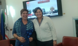 Anna Maria Tinacci e Stefania Saccardi Assessore alla Sanità Toscana